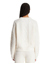 Maglione Crystal In Lana Bianco | PDP | Antonia