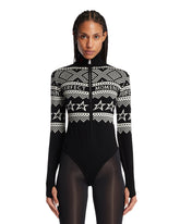 Body In Lana Con Logo Nero | PDP | Antonia