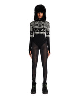 Body In Lana Con Logo Nero | PDP | Antonia