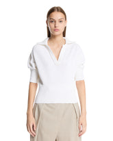 White Cotton Polo Reeve | PDP | Antonia