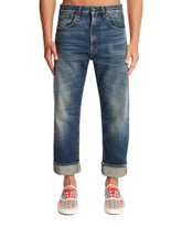 Blue Cropped Jeans | PDP | Antonia