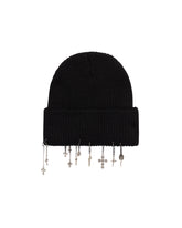 Cappello In Cashmere Con Logo E Ciondoli | PDP | Antonia