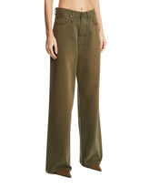 Green Wide-Leg Jeans | PDP | Antonia