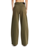 Green Wide-Leg Jeans | PDP | Antonia