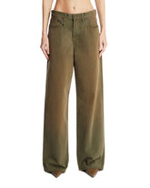 Green Wide-Leg Jeans | PDP | Antonia