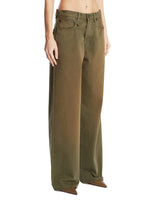 Green Wide-Leg Jeans | PDP | Antonia