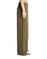 Green Wide-Leg Jeans | PDP | Antonia