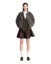 Black Embellished Denim Jacket | PDP | Antonia