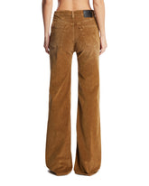 Brown Corduroy Flared Jeans | PDP | Antonia