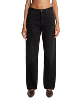 Black Straight-Leg Jeans | PDP | Antonia