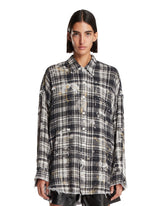 Black Checkered Shirt | PDP | Antonia