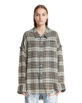 Checkered Cotton Shirt | PDP | Antonia