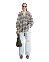 Checkered Cotton Shirt | PDP | Antonia