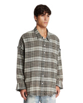 Camicia In Cotone A Quadri Grigia | PDP | Antonia