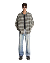 Camicia In Cotone A Quadri Grigia | PDP | Antonia