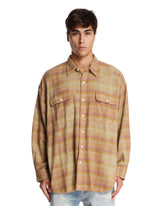 Camicia In Cotone A Quadri Beige | PDP | Antonia