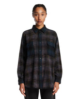 Blue Checked Shirt | PDP | Antonia
