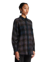 Blue Checked Shirt | PDP | Antonia