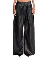 Black Leather Trousers | PDP | Antonia