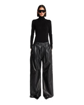 Black Leather Trousers | PDP | Antonia