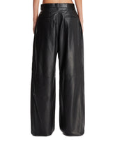 Black Leather Trousers | PDP | Antonia