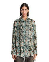 Blue Floral Shirt | PDP | Antonia