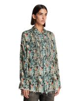 Blue Floral Shirt | PDP | Antonia