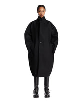 Black Cocoon Coat | PDP | Antonia