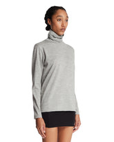 Gray High-Neck Wool Sweater | PDP | Antonia