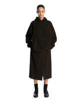 Brown Wool Hoodie | PDP | Antonia