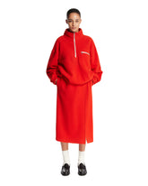 Gonna A Portafoglio Midi Arancione | PDP | Antonia