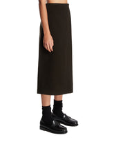 Gonna A Portafoglio Midi Marrone | PDP | Antonia