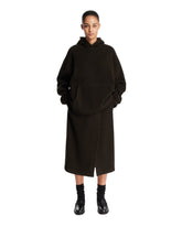 Gonna A Portafoglio Midi Marrone | PDP | Antonia