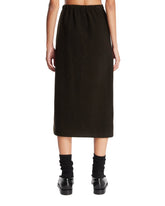 Gonna A Portafoglio Midi Marrone | PDP | Antonia