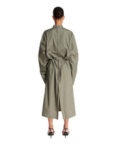 Green Cotton Midi Dress | PDP | Antonia