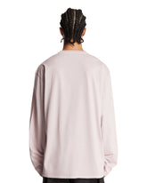 Pink Wool Long-Sleeve T-Shirt | PDP | Antonia