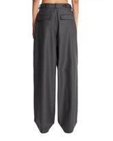 Gray Wool Pants | PDP | Antonia
