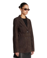 Brown Fitted Blazer | PDP | Antonia