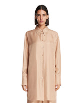 Camicia Lunga Signature Beige - CAMICIE DONNA | PLP | Antonia
