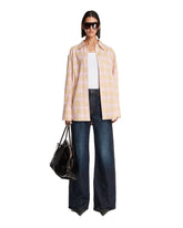 Beige Checked Shirt | PDP | Antonia