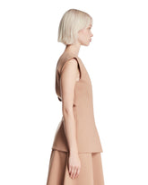 Beige Backless Top | PDP | Antonia