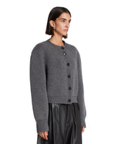 Gray Structured Cardigan | PDP | Antonia