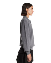 Gray Polo Collar Sweater | PDP | Antonia