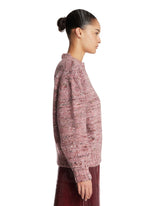 Pink Melange Pullover | PDP | Antonia