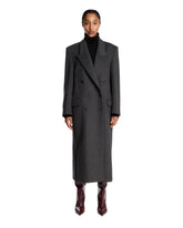 Gray Hourglass Coat | PDP | Antonia