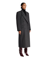 Gray Hourglass Coat | PDP | Antonia