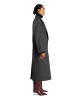 Gray Hourglass Coat | PDP | Antonia