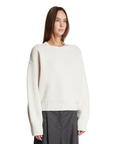 White Oversized Sweater | PDP | Antonia