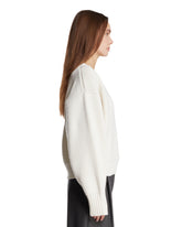 White Oversized Sweater | PDP | Antonia