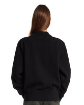 Black Sweater with Collar | PDP | Antonia